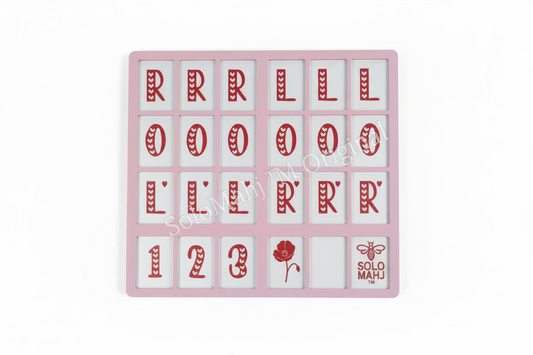 SoloMahj Sweetheart Poppy board — Lara's Mahjong Edit
