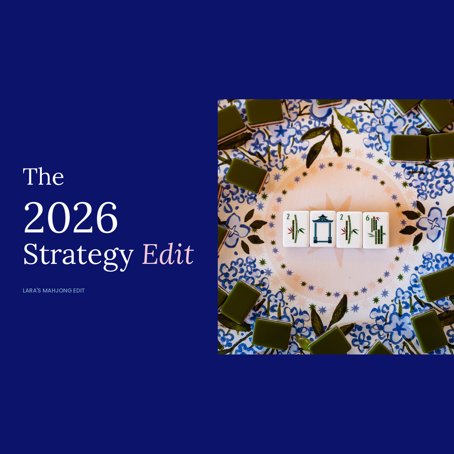 The 2026 Strategy Edit by Lara's Mahjong Edit