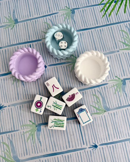 The Gemma Dish | Handmade Mahjong Dice Dish
