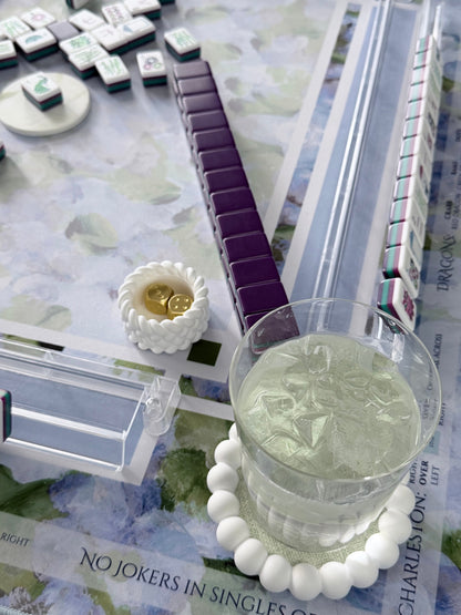 The Maddie Coaster, Handmade Coaster for Your Mahjong Table