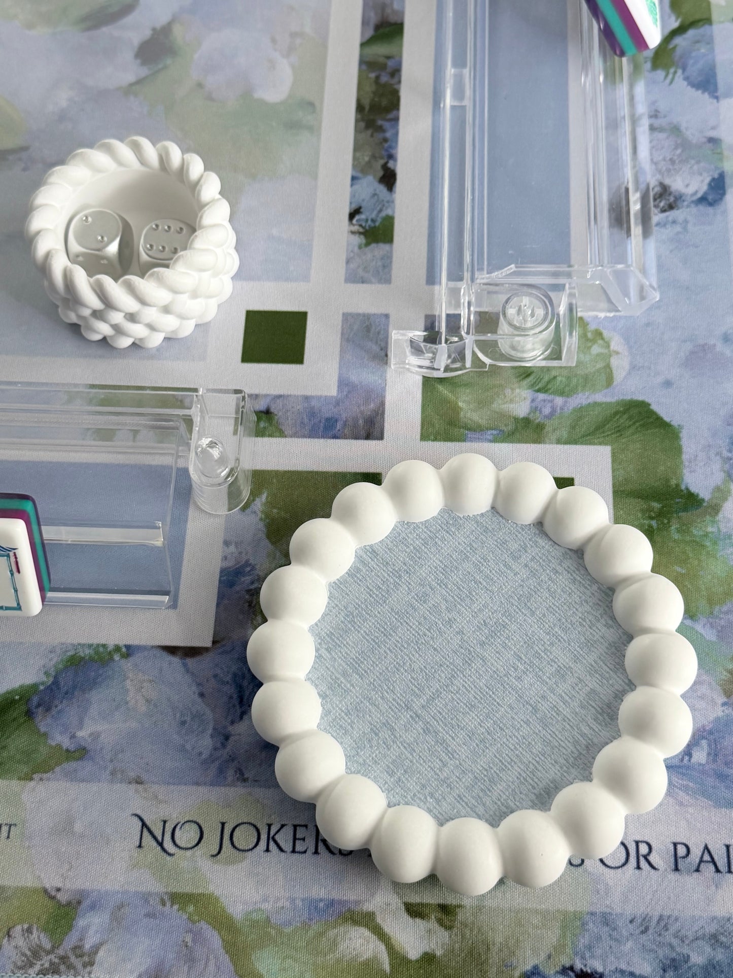 The Maddie Coaster, Handmade Coaster for Your Mahjong Table