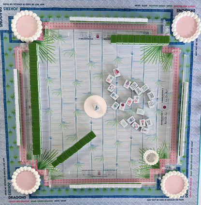The Maddie Coaster, Handmade Coaster for Your Mahjong Table