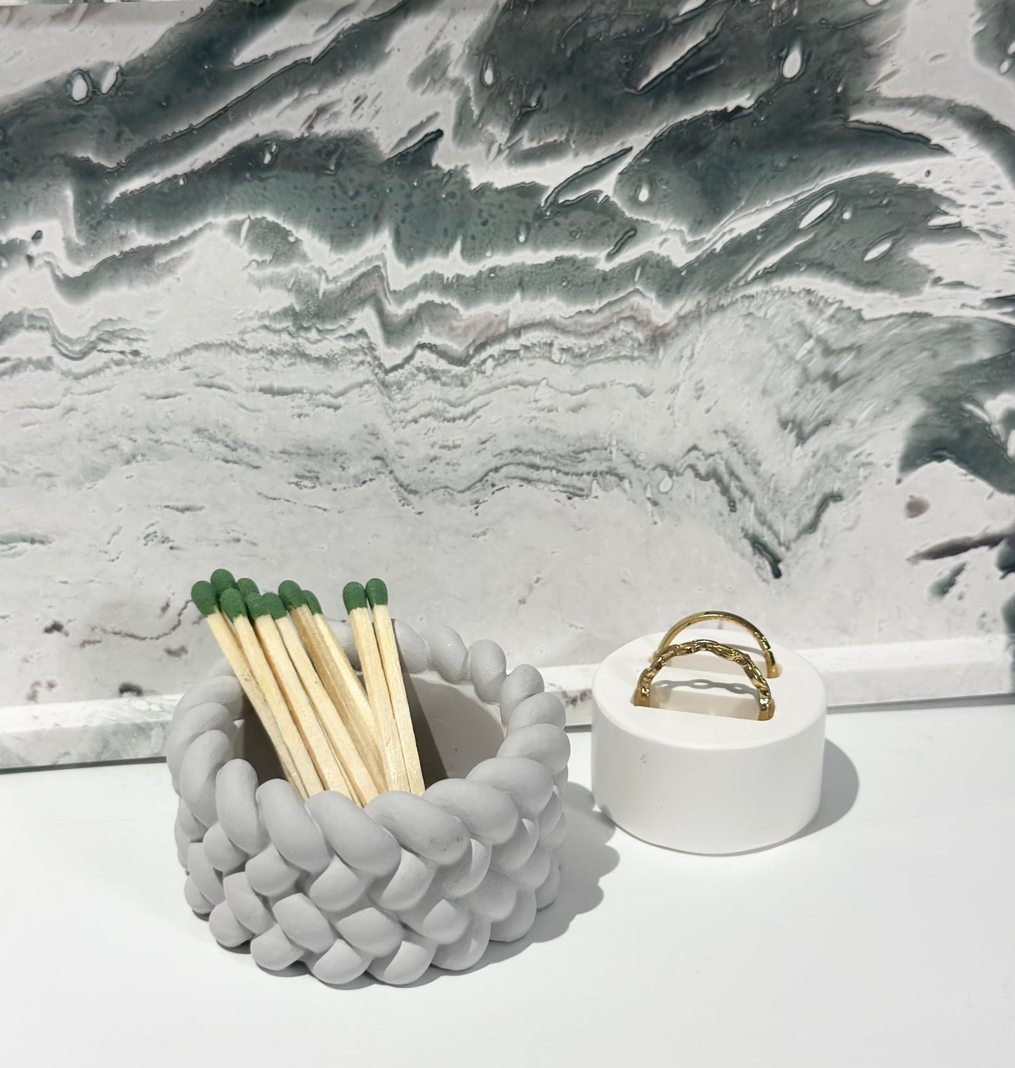 The Gemma Dish | Handmade Mahjong Dice Dish