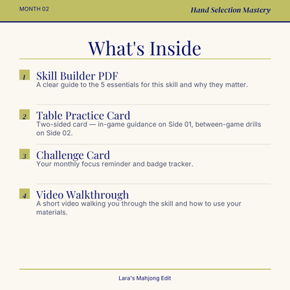 Month 2: Hand Selection Mastery — Confidence Challenge