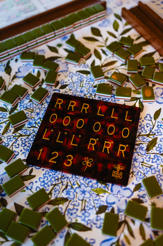 SoloMahj Tortoise Poppy board — Lara's Mahjong Edit