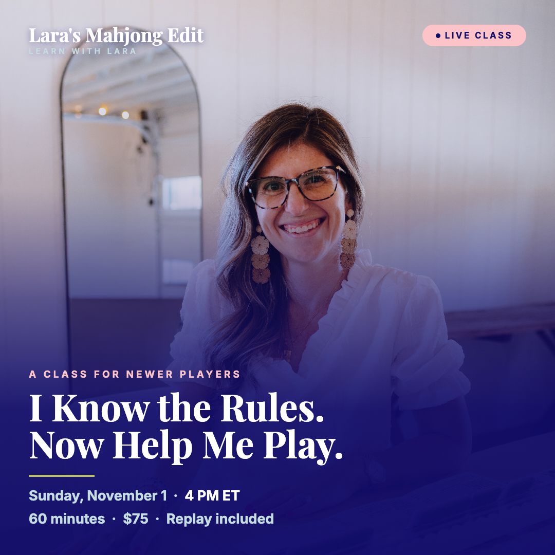 I Know the Rules—Now Help Me Play: A Live Class with Lara