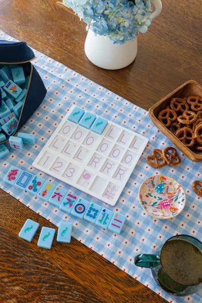 SoloMahj Practice Board, Poppy Size, Solo American Mahjong Training Board