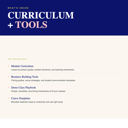 Teacher Edit, Monthly Membership and Resource Library for American Mahjong Teachers and Instructors